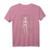 Skelett Fee Grunge Fairycore Gothic T-Shirt mit Schmetterling – Dunkle Ästhetik für Damen und Herren