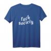 Fuck Society E-Boy E-Girl Grunge Streetwear T-Shirt - Edgy Pastel Kunst, Retro 80s/90s Style für Männer und Frauen
