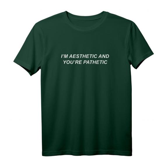 Ich bin Ästhetisch und You're Pathetic Soft Grunge Pastell T-Shirt – Witziges Streetwear für Teenager mit Persönlichkeit & Humor Ich bin Ästhetisch und You're Pathetic Soft Grunge Pastell T-Shirt – Witziges Streetwear für Teenager mit Persönlichkeit & Humor