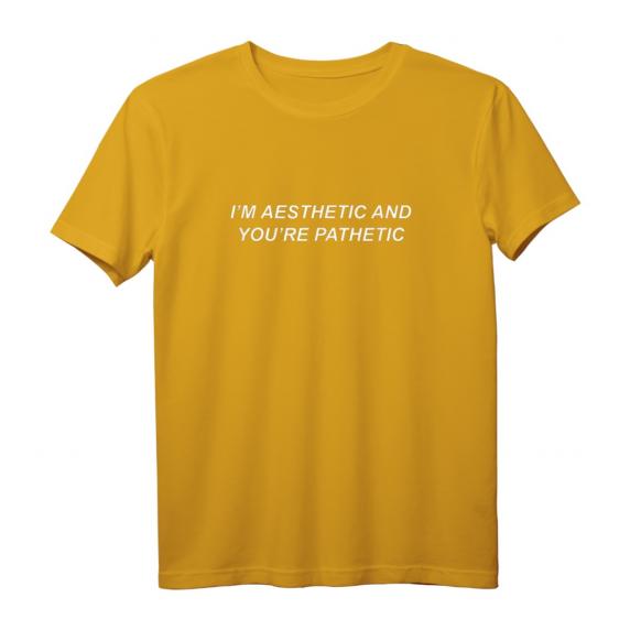 Ich bin Ästhetisch und You're Pathetic Soft Grunge Pastell T-Shirt – Witziges Streetwear für Teenager mit Persönlichkeit & Humor Ich bin Ästhetisch und You're Pathetic Soft Grunge Pastell T-Shirt – Witziges Streetwear für Teenager mit Persönlichkeit & Humor