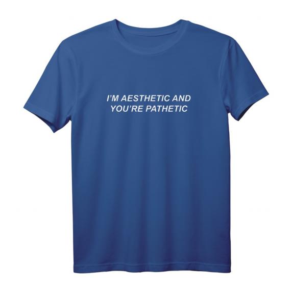 Ich bin Ästhetisch und You're Pathetic Soft Grunge Pastell T-Shirt – Witziges Streetwear für Teenager mit Persönlichkeit & Humor Ich bin Ästhetisch und You're Pathetic Soft Grunge Pastell T-Shirt – Witziges Streetwear für Teenager mit Persönlichkeit & Humor
