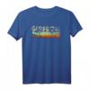 Vintage Glasgow Scotland Grunge T-Shirt – Klassisch geschnitten, doppelt genähter Saum, ideal für Retro- und Streetwear-Fans
