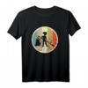 Damen Retro Vintage Grunge Putzfrau Gebäudereinigung Staubsauger T-Shirt – Stylische Arbeitskleidung für Reinigungskräfte