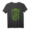 Japanese Green Dragon T-Shirt - Asiatisches Streetwear mit Drachenmotiv für Teenager, E-Boys & E-Girls, Skater & Emo Mode