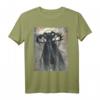 Fairy Grunge Fairycore Skelett Dark Art T-Shirt mit Teufel & Dämonen-Motiv – Gothic, Metal & Okkulte Streetwear für Konzerte und dunkle Events