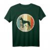Retro Vintage Grunge Style Podenco Hunde T-Shirt – Klassisch geschnitten, doppelt genähter Saum, ideal für Hundeliebhaber und Modefans