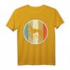 Retro Vintage Grunge Style Podenco Hunde T-Shirt – Klassisch geschnitten, doppelt genähter Saum, ideal für Hundeliebhaber und Modefans