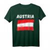 Österreichische Flagge T-Shirt Vintage Grunge – Nationalstolz, Urlaub & Geschenk für Österreich-Fans