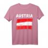Österreichische Flagge T-Shirt Vintage Grunge – Nationalstolz, Urlaub & Geschenk für Österreich-Fans
