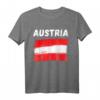 Österreichische Flagge T-Shirt Vintage Grunge – Nationalstolz, Urlaub & Geschenk für Österreich-Fans