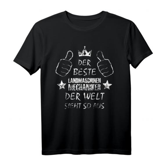 Herren Bester Landmaschinen Mechaniker der Welt Kollegen Geschenk T-Shirt – Perfekt für Geburtstag & Arbeitskollegen in der Werkstatt Herren Bester Landmaschinen Mechaniker der Welt Kollegen Geschenk T-Shirt – Perfekt für Geburtstag & Arbeitskollegen in der Werkstatt