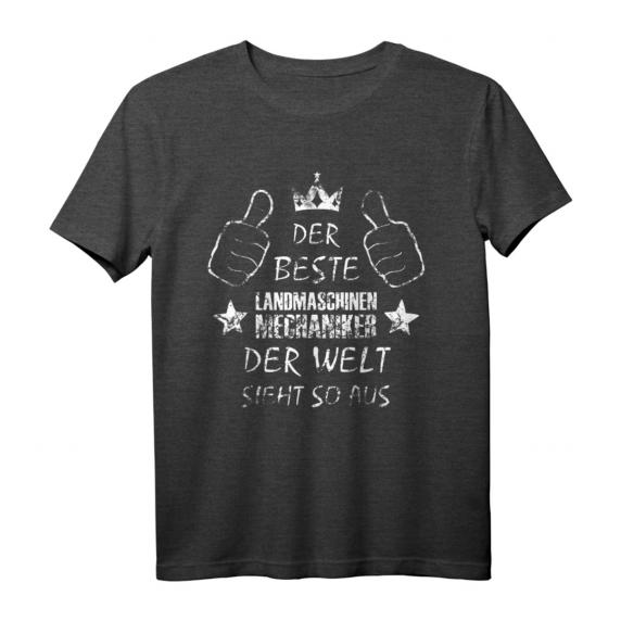 Herren Bester Landmaschinen Mechaniker der Welt Kollegen Geschenk T-Shirt – Perfekt für Geburtstag & Arbeitskollegen in der Werkstatt Herren Bester Landmaschinen Mechaniker der Welt Kollegen Geschenk T-Shirt – Perfekt für Geburtstag & Arbeitskollegen in der Werkstatt