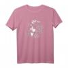 Third Eye Woman with Flowers Aesthetic Tattoo Art Grunge T-Shirt - Edgy Streetwear for Tattoo Enthusiasts, E-girls, Skaters & Surfers