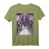 Weibliches Skelett Schädel Schmetterling T-Shirt im Y2K Soft Grunge Stil - Klassisch geschnitten, doppelt genäht