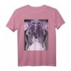 Weibliches Skelett Schädel Schmetterling T-Shirt im Y2K Soft Grunge Stil - Klassisch geschnitten, doppelt genäht