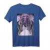 Weibliches Skelett Schädel Schmetterling T-Shirt im Y2K Soft Grunge Stil - Klassisch geschnitten, doppelt genäht
