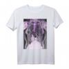 Weibliches Skelett Schädel Schmetterling T-Shirt im Y2K Soft Grunge Stil - Klassisch geschnitten, doppelt genäht