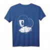 Surreal Aesthetic Girl T-Shirt - Cosmic, Soft Grunge Streetwear für Teen Girls & Women mit abstraktem Galaxie-Design