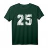 Baseball-Trikot Nr. 25 Grunge Lucky Number T-Shirt – Perfekt für Sportler, Fans & Geburtstagsgeschenke für Männer, Frauen, Jungen & Mädchen