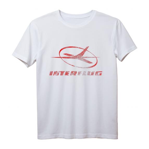 INTERFLUG Grunge / Stonewashed Effect T-Shirt - Perfektes Geschenk zum HapDuck für Flugzeug- und Luftfahrtfans INTERFLUG Grunge / Stonewashed Effect T-Shirt - Perfektes Geschenk zum HapDuck für Flugzeug- und Luftfahrtfans