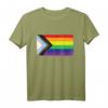 LGBT Gay Lesben CSD Pride Flag LGBTQ Grunge T-Shirt - Unterstützen Sie die Gemeinschaft & Zeigen Sie Stolz