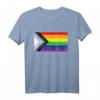 LGBT Gay Lesben CSD Pride Flag LGBTQ Grunge T-Shirt - Unterstützen Sie die Gemeinschaft & Zeigen Sie Stolz
