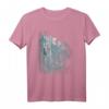 Klettern Boulderfelsen mit Climb Grunge hellblau T-Shirt - Stylisches Kletteroutfit für Boulder- und Felskletterer