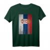 Retro Serbia Nation Flag T-Shirt - Vintage Grunge Design, Perfekt als Geschenk für Serben, Europafans & bei besonderen Anlässen