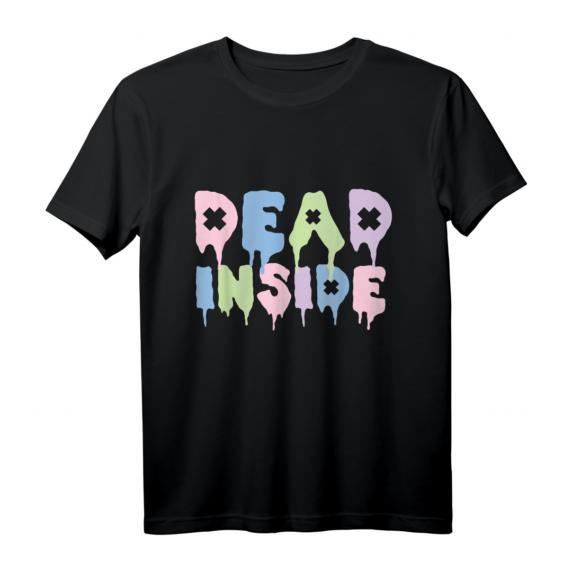 Kawaii Pastell Gothic T-Shirt für Anime-, Otaku- & Grunge-Fans – Einzigartige Nu Goth Mode mit Dead Inside Zitat, perfekt als Geschenk Kawaii Pastell Gothic T-Shirt für Anime-, Otaku- & Grunge-Fans – Einzigartige Nu Goth Mode mit Dead Inside Zitat, perfekt als Geschenk