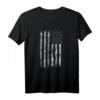 USA Flagge United States Flag Grunge T-Shirt – Patrioten Geschenk für Fans der Stars and Stripes, Geburtstags- oder Weihnachtsgeschenk
