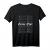Game Over Aesthetic Goth Soft Grunge Clothes T-Shirt – Minimalist Goth Style für Eboy, Egirl & Yami Kawaii Fans