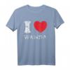 Used-Look Grunge Worn Out Style I Love Wanda T-Shirt – Trendiges Paar- und Freundschaftsdesign für stylische Looks