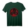 Triskele BDSM Grunge Emblem T-Shirt - Klassisch geschnitten, perfektes Geschenk für Dom, Sub oder Switcher