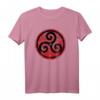 Triskele BDSM Grunge Emblem T-Shirt - Klassisch geschnitten, perfektes Geschenk für Dom, Sub oder Switcher