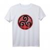 Triskele BDSM Grunge Emblem T-Shirt - Klassisch geschnitten, perfektes Geschenk für Dom, Sub oder Switcher