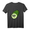 Lustiges Gurken Gesicht Geschenk für Gurken Freunde & Gurke T-Shirt – Perfektes Geburtstagsgeschenk zum HapDuck