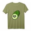 Lustiges Gurken Gesicht Geschenk für Gurken Freunde & Gurke T-Shirt – Perfektes Geburtstagsgeschenk zum HapDuck