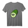 Lustiges Gurken Gesicht Geschenk für Gurken Freunde & Gurke T-Shirt – Perfektes Geburtstagsgeschenk zum HapDuck