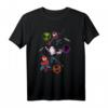 Marvel Spider-Man und Spider-Verse Pals Halloween Adventure T-Shirt – Offizielles Marvel Merchandise für Kids und Erwachsene