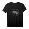 Halloween Vampir Fangs T-Shirt für Damen mit Blut und Lippen Grafik – Gruseliges Vampir Kostüm, Dracula Motiv, Perfekt für Halloween und Horror-Fans