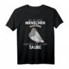 Mein Menschen Kostüm Bin ich eine Taube Halloween Outfit T-Shirt – Lustiges Tiermotiv für Familie & Halloween Kostüm