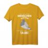 Mein Menschen Kostüm Bin ich eine Taube Halloween Outfit T-Shirt – Lustiges Tiermotiv für Familie & Halloween Kostüm