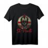 St. Pauli Retro Vintage Totenkopf Paulianer Distressed Outfit T-Shirt – Für Fans, Familie & Freunde, perfekt für Geburtstage, Weihnachten & besondere Anlässe