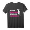 Echte Mädchen Spielen Handball Frauen Sport Geschenkidee - Lustiges Handball T-Shirt für Mädchen und Frauen