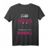 HapDuck Handball T-Shirt für Mädchen - Echte Mädchen spielen Handball Design & Spruch für junge Handballerinnen