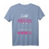 HapDuck Handball T-Shirt für Mädchen - Echte Mädchen spielen Handball Design & Spruch für junge Handballerinnen
