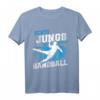 Echte Jungs Spielen Handball T-Shirt - Lustiges Retro Motiv für Handballfans, Spieler, Trainer und Hobbyhandballer als Geschenkidee