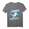 Echte Jungs Spielen Handball T-Shirt - Lustiges Retro Motiv für Handballfans, Spieler, Trainer und Hobbyhandballer als Geschenkidee