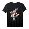 Alice im Wunderland Rabbit Ostern T-Shirt mit Hase spielt Musik – Perfektes Geschenk für Kinder, Hasen- und Kaninchenliebhaber zu Ostern & Geburtstagen