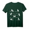 Katze Musik Haustier Katzenmotiv T-Shirt – Perfektes Geschenk für Katzenliebhaber, Katzenmamas und Musiker
